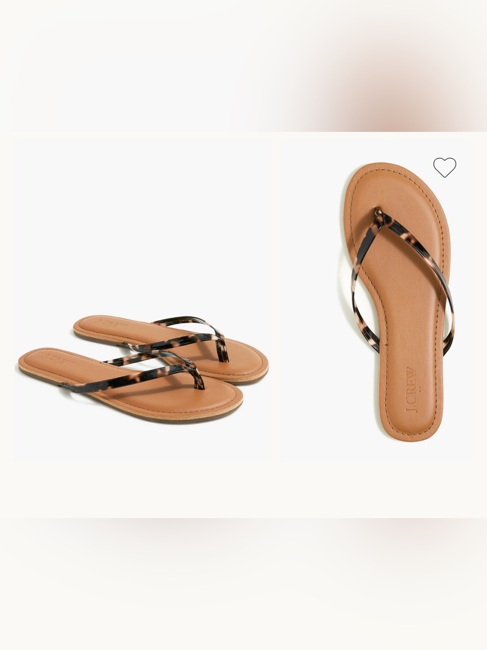 J.CREW Factory Summer Flip Flops